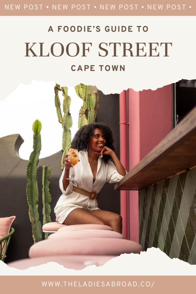 Kloof Street restaurants and bars