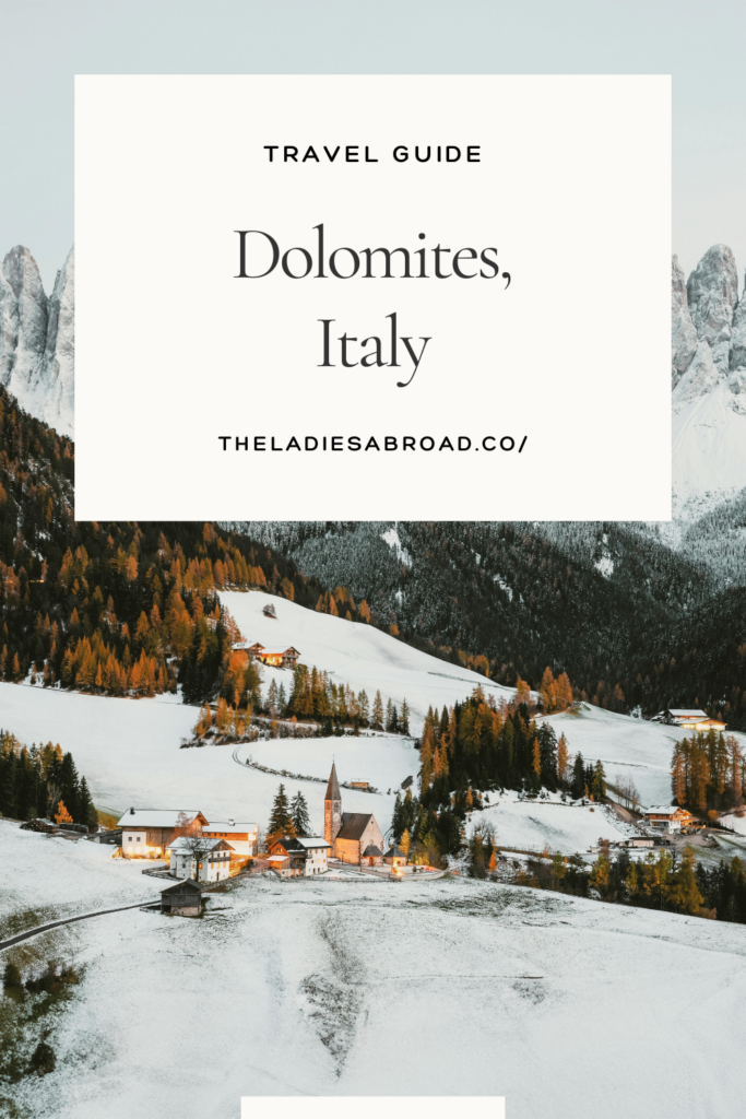 Dolomites travel guide